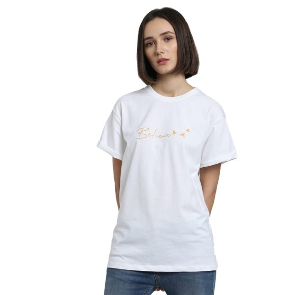 Women's Printed Relaxed Fit T-Shirt