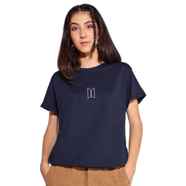 Women's Printed Relaxed Fit T-Shirt - Image 8