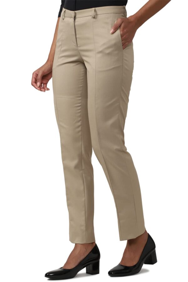 Women Slim Full Length Formal Pants - Image 2