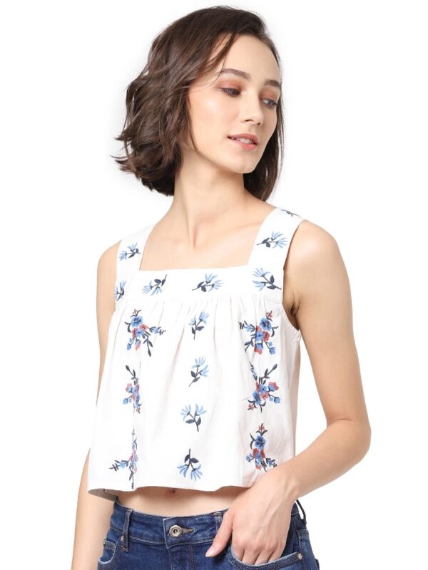 Women's Cotton Regular Fit Top - Image 4