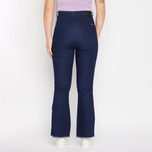 Women Solid Navy Jeans - Image 2