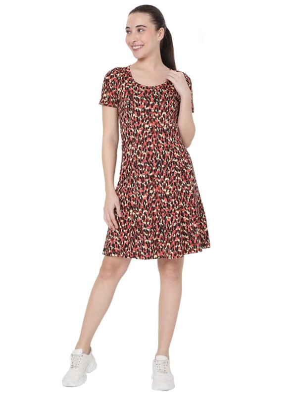 Women's Mini Cotton A-Line Dress