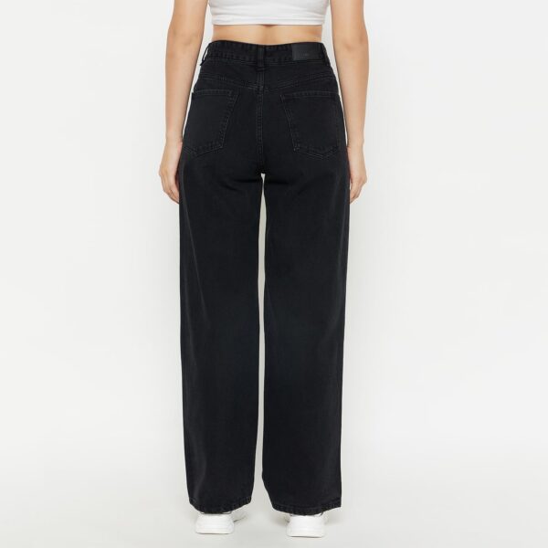 Women Black Denim - Image 2