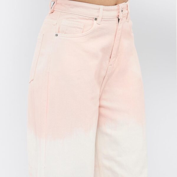 Tie-Dye Wide Leg Jeans - Image 9