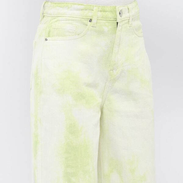 Tie-Dye Wide Leg Jeans - Image 4