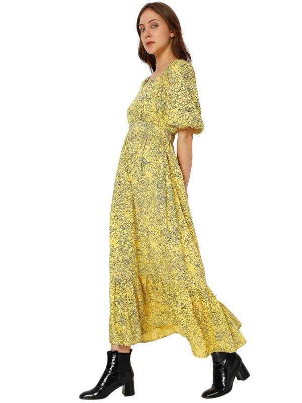 Women's Maxi Viscose A-Line Dress - Image 3