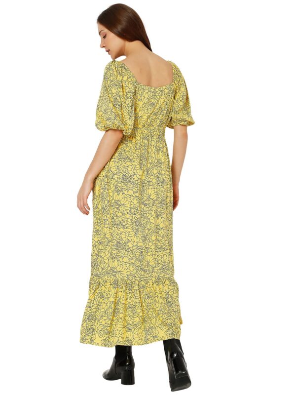 Women's Maxi Viscose A-Line Dress - Image 4