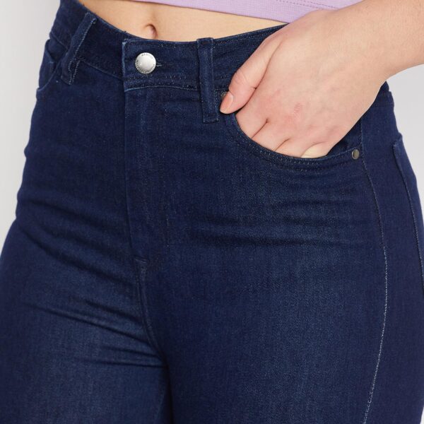 Women Solid Navy Jeans - Image 4