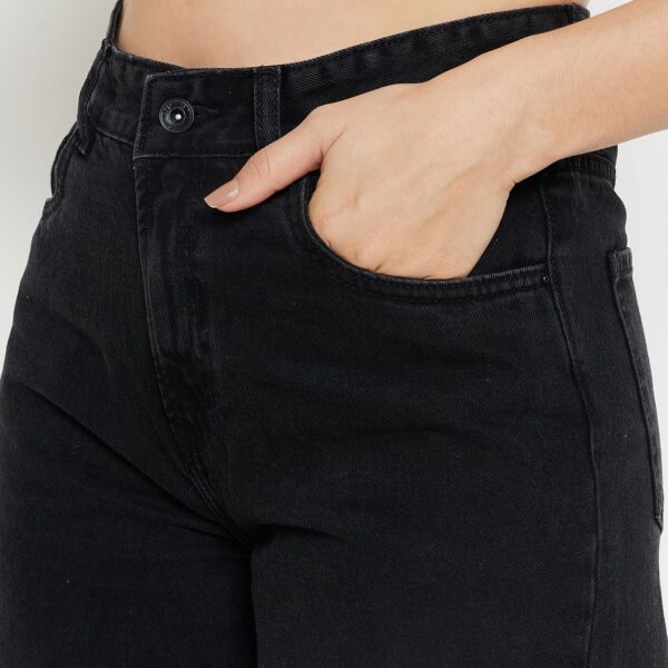 Women Black Denim - Image 4