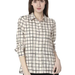 Women's Solid Regular Fit Shirt