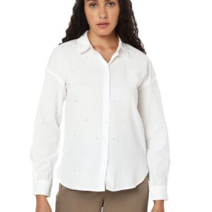 Women's Solid Regular Fit Shirt