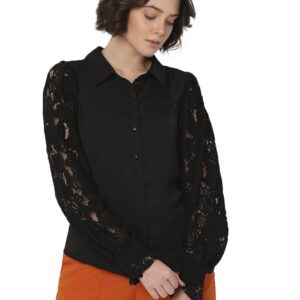 Women's Polyester Solid Regular Fit Shirt