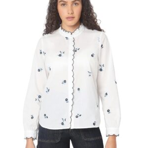 VERO Moda Women's Floral Regular Fit Shirt