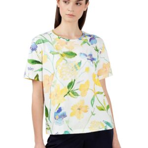 VERO Moda Women's Floral Regular Fit T-Shirt