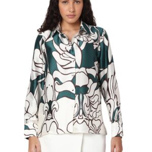 Women's Floral Print Regular Fit Shirt