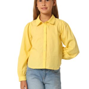 Boy's Solid Relaxed Fit Shirt