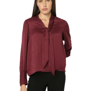 Women Polyester Solid Regular Fit T-Shirt
