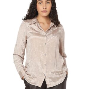 Women's Satin Texture Shirt