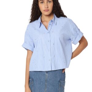 Women's Polyester Solid Regular Fit Shirt