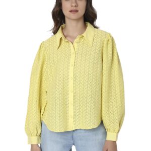 Women's Solid Regular Fit Shirt
