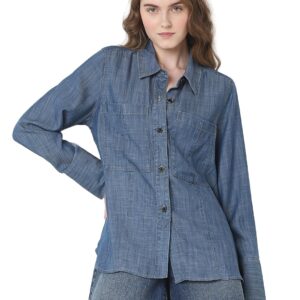 Women's Solid Regular Fit Shirt