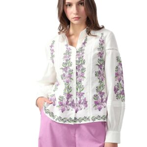 VERO Moda Women's Floral Regular Fit Shirt