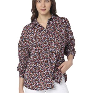 Women's Polyester Slim Fit Shirt
