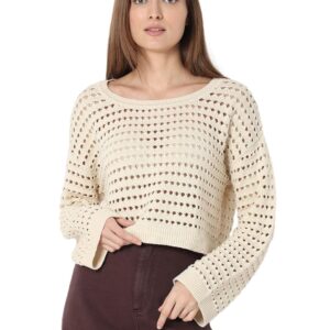 Women's Polyester Solid Relaxed Fit T-Shirt