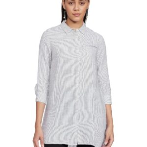 Vero Moda Women's Cotton Regular Fit Tunic Shirt